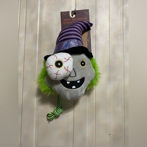 Happy  |  Halloween Interactive Rope Face   With |  Squeaky Plush Dog Toy  11” …